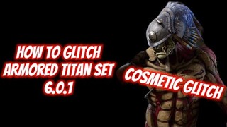 DbD Attack On Titan Cosmetic Glitch | How to glitch Armored Titan Set (Patch 6.0.1)