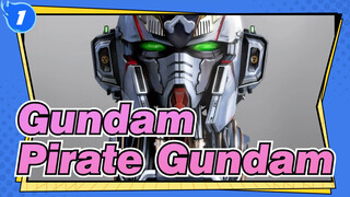 Gundam|Draw a Pirate Gundam head_1