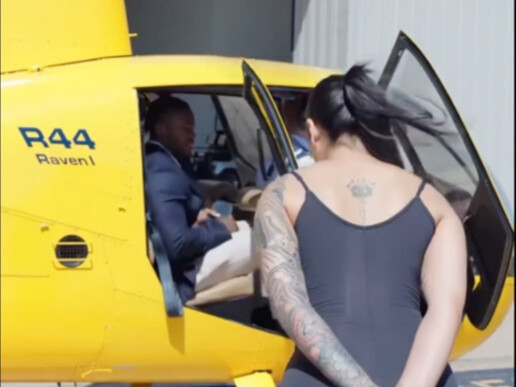 “Hotgirl fitness giàu có tự do tóc tết đuôi sam đã chi mạnh tay trong tập này để ăn mừng kỷ niệm 500