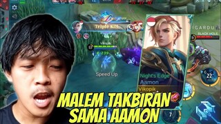 Solo Rank AKHIRNYA AAMON GUE DI BUFF Mohon Maaf Lahir Dan Batin Ya - Mobile Legends