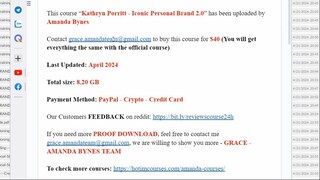 [$40] Kathryn Porritt - Iconic Personal Brand 2.0