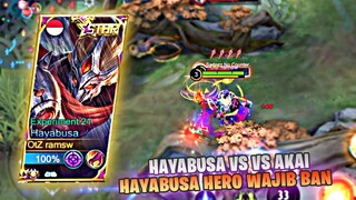 AGGRESSIVE HAYABUSA VS AKAI, CARA ROTASI HAYABUSA JIKA TIDAK DIRUSUH