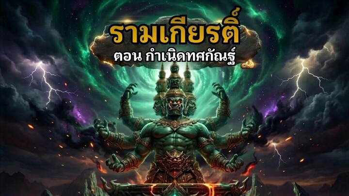 เกิดแล้วพญายักษ์สิบหน้าทศกัณฐ์ | ปฐมบทรามเกียรติ์ ตอนที่ 3
