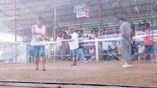 white claret.. pinatakbo ang kalaban ganador na..