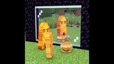 The Magic Mirror Combines Chicken Nugget And Hamburger