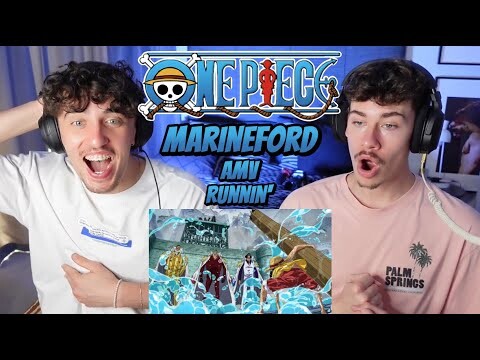 Best ARC in One Piece?! | One piece [AMV] MARINEFORD (Runnin') | Reaction