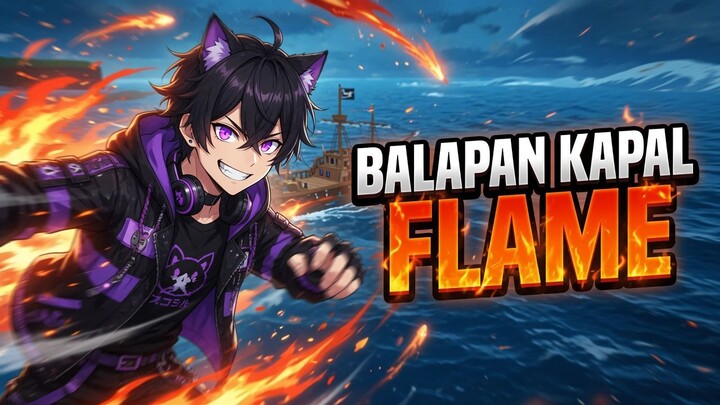 BALAPAN KAPAL GRATISAN VS FLAME DI BLOX FRUIT!