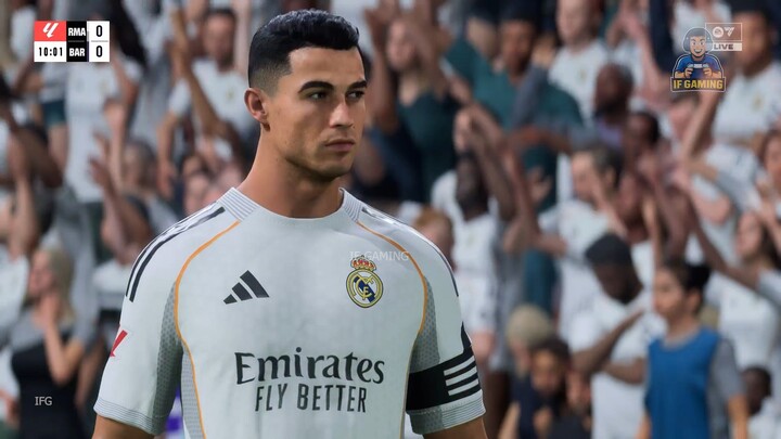 Free Kick Cristiano Ronaldo for Real Madrid on FC 26 PS 5