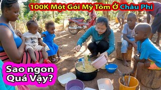 Tập 245: Cảm nhận lần đầu tiên ăn Mỳ Tôm của team 2Q Vlogs cuộc Sống Châu Phi