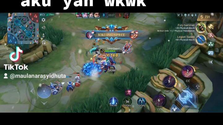 Main rame rajin live tok tok