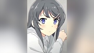 this kind of bunny bunnygirlsenpai edit anime maisakurajima maisan bunny