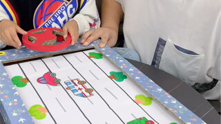 自制好玩的儿童赛车玩具，一个废纸箱就够了