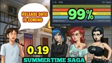 REALEASE DATE IS COMING 0.19 | SUMMERTIME SAGA | NEW UPDATE 99%