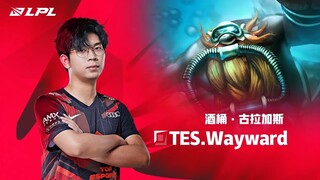 Khoảnh Khắc Siêu Sao: TES.Wayward - Gragas, Kẻ Bợm Rượu | Playoffs LPL Mùa Xuân 2022