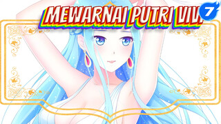 Proses Mewarnai Putri Vivi | One Piece / Gambar Tingkat Menengah Dengan Tablet_7