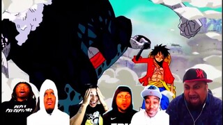Observation Haki vs Hody Jones REACTION MASHUP