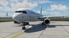 Airplane Airbus A320 with engine IAE V2500 in X-Plane 12
