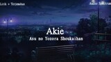 Akie 秋绘 & 夏璃夜 Asu no Yozora Shoukaihan (Lirik+Terjemahan) With Audio Spectrum