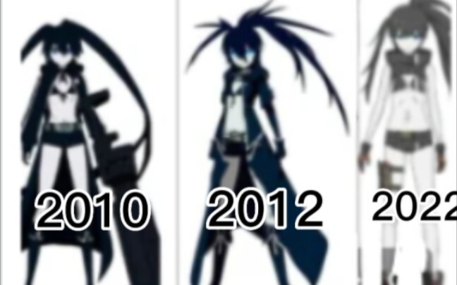 [Black Rock Shooter ★] แบล็คร็อคปัจจุบัน VS แบล็คร็อครุ่นที่สอง VS แบล็คร็อครุ่นแรก