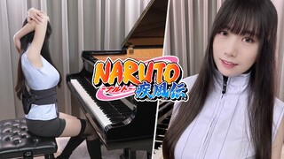 【本命雏田！】火影忍者疾风传OP3「青鸟 / 生物股长」钢琴演奏 Ru's Piano