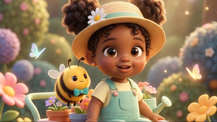 The Little Gardener and the Busy Bee