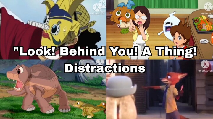 "Look! Behind You! A Thing!" Distractions Compilation By EJA