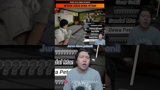 MOMEN KOCAK WINDAH BASUDARA REVIEW JURUS DEWA PETANI #shorts #windah #troublemaker