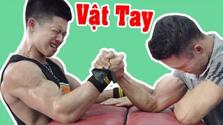 Khi Dân Thể Hình Vật Tay - Đánh Bại Vô Địch Vật Tay Top 1 Của Phòng Gym - Kiên Hư Hỏng