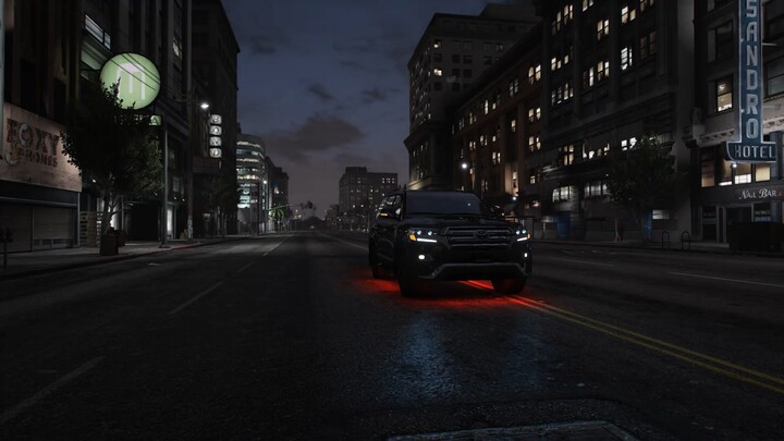GTA V LAND CRUISER CHASE THREDS ROLEPLAY TEST VIDEO