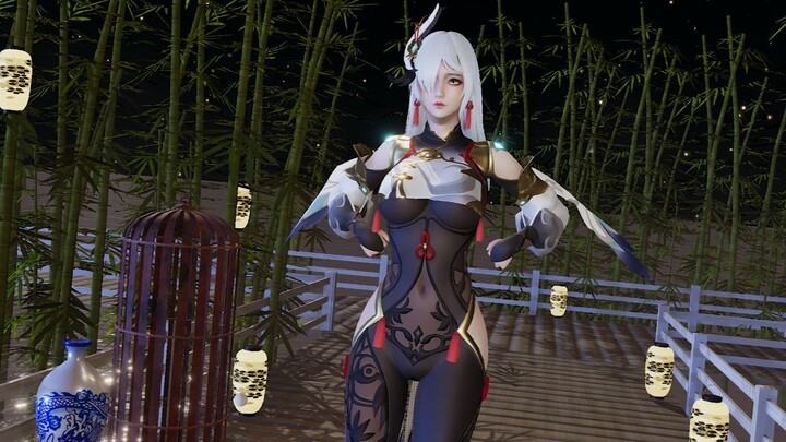Shen Hewu's clothes fell off before she finished dancing