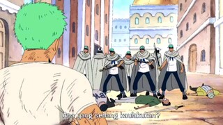 zoro dibilang bego sama angkatan laut!