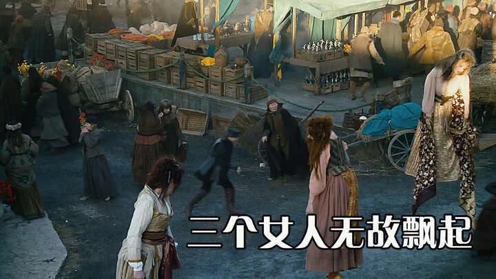 ثلاث نساء يقفن من تمثال حجري بارتفاع 60 مترًا ثم يقفزن، لكن النتيجة كانت مفاجئة جدًا... عالم سحري في