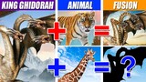 King Ghidorah + Animals Fusion | SPORE