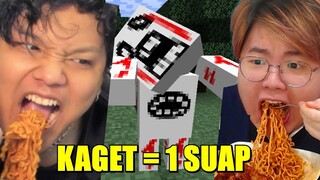 Kalau Gw Sama @ElestialHD KAGET!, Kita Harus Makan Samyang ... (Minecraft Map Horror)