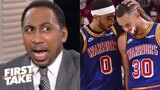 FIRST TAKE "Only Gary Payton II can save Panic Steph Right NOW" Stephen A on Celtics def. Warriors