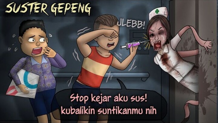Derita Suster Gepeng bikin Rizky Hoki ft. @WarganetLifeOfficial Kartun Hantu Luc