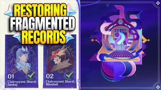 Clairvoyant Shard: Sanhaj & Menilek | Restoring Fragmented Records |【Genshin Impact】