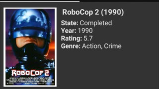 robocop two by eugene gutierrez