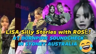 Lisa Silly Stories with Rosé about Quokkas at Sydney Concert 😁