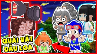 NOOB KAMUI VÀ HERO TEAM CHƠI TRỐN TÌM THOAT KHỎI QUÁI VẬT ĐẦU LOA TRONG MINI WORLD | THỬ THÁCH TROLL