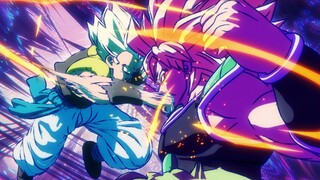 Gogeta mạnh nhất trong chiều VS Broly mạnh nhất trong truyền thuyết, hãy tận hưởng những hiệu ứng tấ