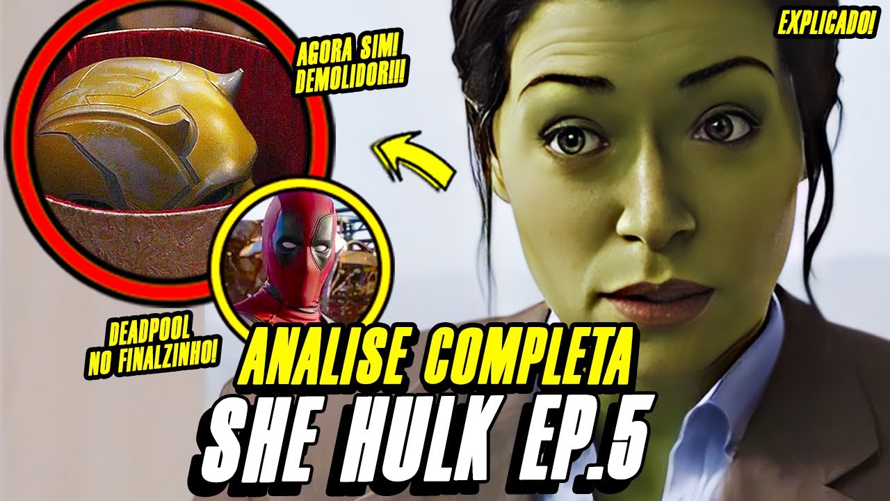 FINAL SHE HULK EP. 9 DETALHADO: FILHO DO HULK SKAAR