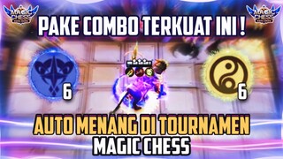 AUTO MENANG DI TOURNAMEN PAKE COMBO INI ! | COMBO MAGIC CHESS TERKUAT 2021