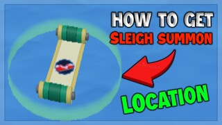 Shindo Life *Winter Update!* Sleigh Summon Location