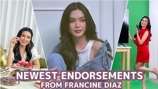 Francine Diaz "TOP ENDORSER" na ngayon sa Showbiz!