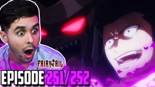 "THE MOST HYPED MOMENT SO FAR" Fairy Tail Ep.251,252 Live Reaction!