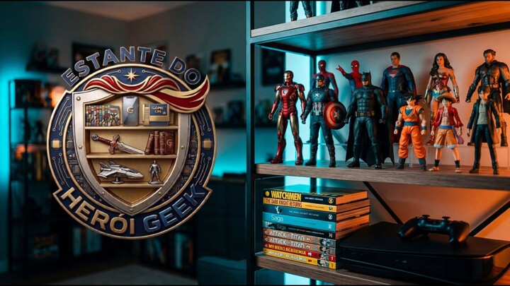 Bem-vindo à Estante do Herói Geek!