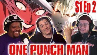 One Punch Man Season 1 Episode 2 Group Reaction || First Time Watching