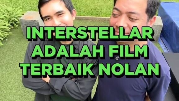 Interstellar adalah film terbaiknya Christopher Nolan? Kalau kalian setuju apa engga nih?🎬🤔