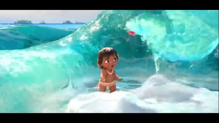 MOANA All Movie Clips - Baby Moana (2016)